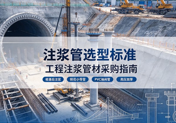 青岛注浆管选型标准